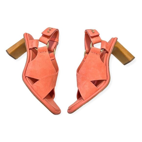 Ulla Johnson Filippa High Heel Sandals in Dahlia, Size 38, New in Box - Picture 3 of 14